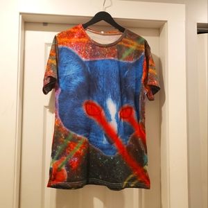 Amazing Laser Cat Shirt - Size L/XL